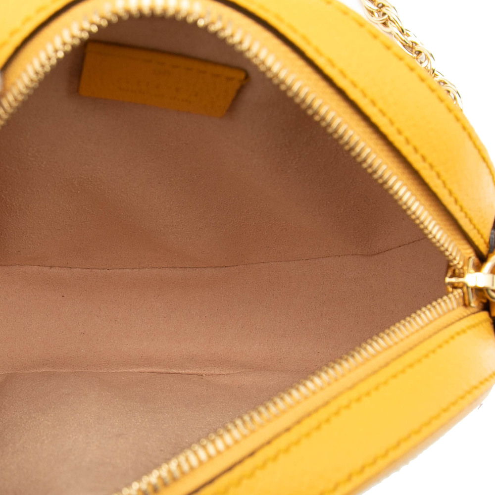 Pre-Loved Gucci Mini GG Supreme Flora Ophidia Round Crossbody - Picture 4 of 7